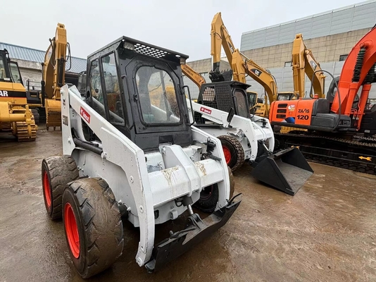 Bobcat S300 Mini Skid Steer Loader استفاده شده ، Bobcat Skid Loader دست دوم 1m3 60KW