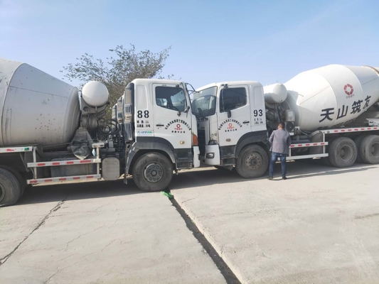 کامیون مخلوط کنکریت دست دوم GAC Hino 6x4 350HP کامیون مخلوط کنکریت استفاده شده