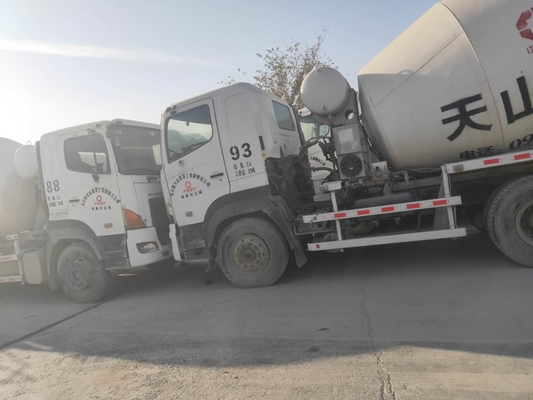 کامیون مخلوط کنکریت دست دوم GAC Hino 6x4 350HP کامیون مخلوط کنکریت استفاده شده