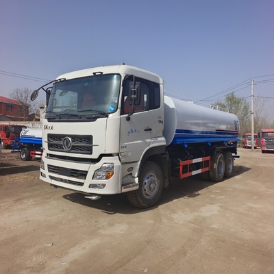 20 m3 245hp دست دوم Kinland Dongfeng 6x4 اسپرینکر تانک آب کامیون تانک آب استفاده شده کامیون