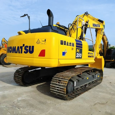 20 تن اصلی ژاپن استفاده شده Komatsu PC200-8 کاوشگر هيدرولیک