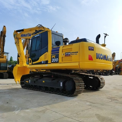 20 تن اصلی ژاپن استفاده شده Komatsu PC200-8 کاوشگر هيدرولیک