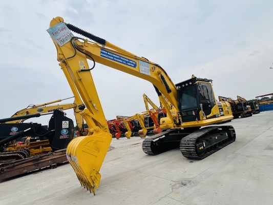 PC200-8 20 تن استفاده شده Backhoe Crawler حفاری هیدرولیک اصلی ژاپن