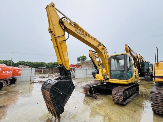 12 تن ژاپن ساخته شده استفاده شده Komatsu PC120-6 حفاری دست دوم Komatsu هيدرولیک خزنده حفاری