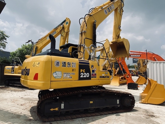 100٪ کاوشگر اصلی استفاده شده Komatsu PC220-8 کاوشگر Crawer PC200/PC220/PC300