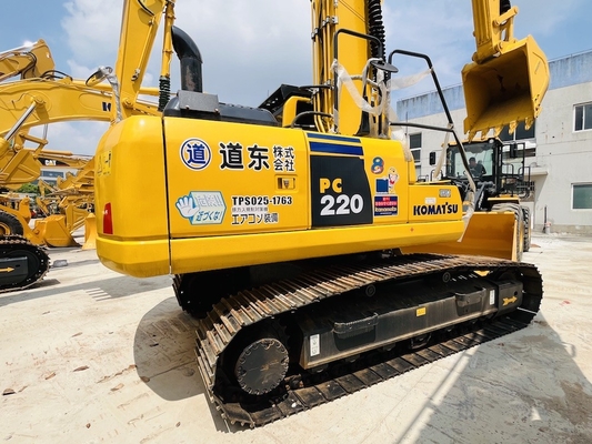 100٪ کاوشگر اصلی استفاده شده Komatsu PC220-8 کاوشگر Crawer PC200/PC220/PC300