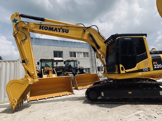 100٪ کاوشگر اصلی استفاده شده Komatsu PC220-8 کاوشگر Crawer PC200/PC220/PC300
