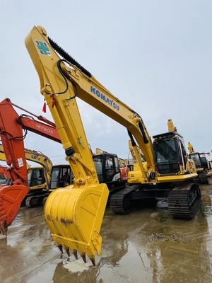 استفاده شده Komatsu PC220-8 دست دوم کاوشگر حفاری Backhoe 1 CBM ظرفیت سطل ماشین آلات ساختمانی