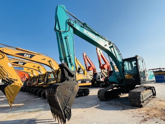 استفاده شده Kobelco SK200-8 کاوشگر هیدرولیک کاوشگر دست دوم 20 تن کاوشگر Backhoe
