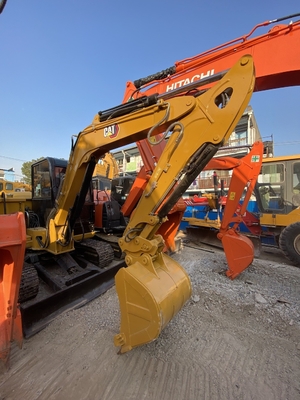 حفاری Caterpillar دست دوم در ژاپن استفاده شده CAT 306E2 حفاری Crawler 6 تن ماشین آلات ساختمانی