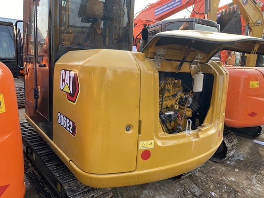 حفاری Caterpillar دست دوم در ژاپن استفاده شده CAT 306E2 حفاری Crawler 6 تن ماشین آلات ساختمانی