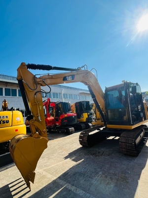 0.33 CBM CAT 307E2 ماشین حفاری Caterpillar دست دوم ژاپن ساخت ماشین حفاری Crawler استفاده شده 7 تن ماشین آلات ساختمانی