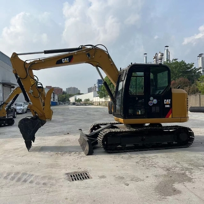 8 تن CAT 308E2 استفاده شده Caterpillar Excavator ژاپن ساخته شده استفاده شده CAT Crawler Excavator ماشین آلات ساختمانی