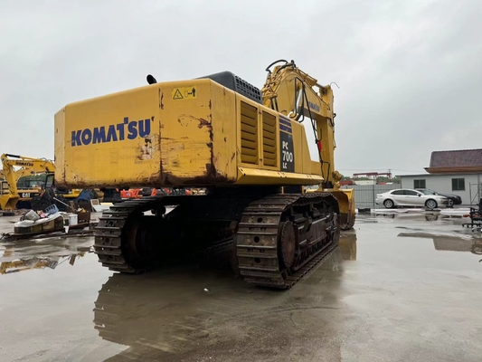 ژاپنی اصلی کاماتسو PC700-8 استفاده شده هیدرولیک Excavator Crawer دست دوم 70 تن حفاری قیمت پایین