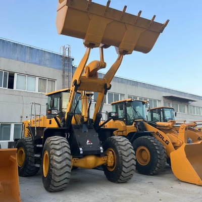 ۹۰٪ ماشین بارگیری چرخ های جدید SDLG LG956L بارگیری چرخ های استفاده شده ۵ تن ماشین آلات ساختمانی چینی