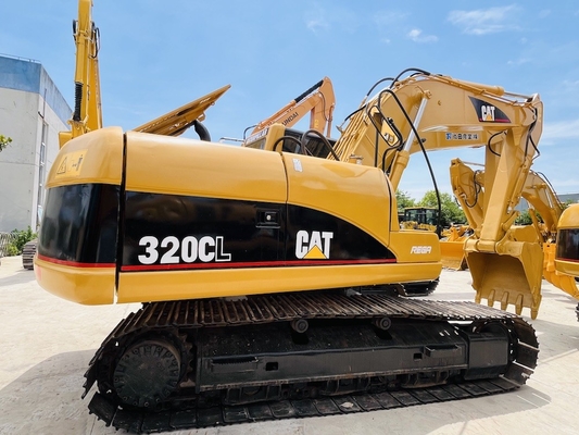 ژاپن اصلی CAT 320CL حفاری هیدرولیک دست دوم 20 تن حفاری CAT استفاده شده 1m3 1CBM حفاری Caterpillar