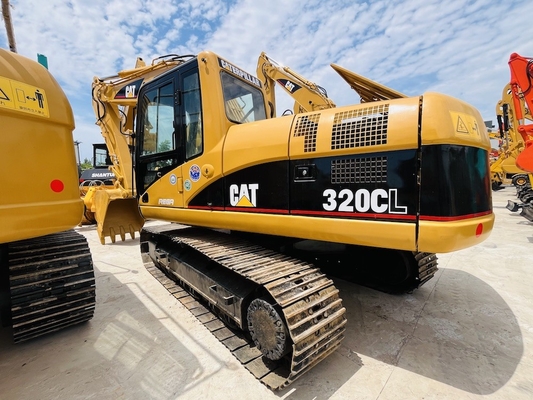 ژاپن اصلی CAT 320CL حفاری هیدرولیک دست دوم 20 تن حفاری CAT استفاده شده 1m3 1CBM حفاری Caterpillar