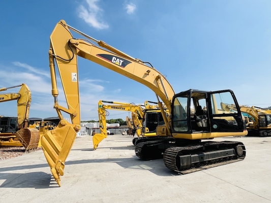 CAT 320C کاوشگر کاوشگر دست دوم با حداکثر عمق حفاری 6550mm و مدل موتور CAT 3066