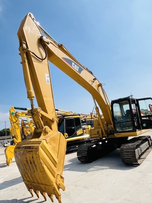 CAT 320C کاوشگر کاوشگر دست دوم با حداکثر عمق حفاری 6550mm و مدل موتور CAT 3066