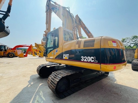 حفاری دست دوم 20t استفاده شده CAT 320CL Caterpillar Crawer Excavator