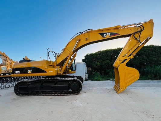 اصلی ژاپن CAT 330C استفاده شده 30 تن استفاده شده Caterpillar Digger 330B 330C 330D 330GC