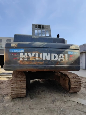 48 تن اصلی دست دوم هیوندای R485LVS Crawler Excavator استفاده شده هیوندای Digger برای فروش