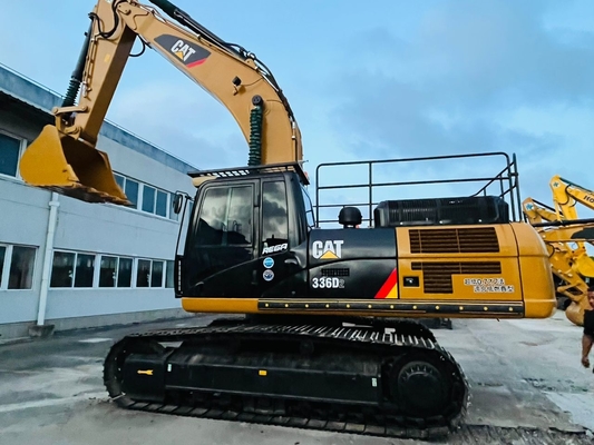 کاوشگر اصلی CAT 336D دست دوم ، Caterpillar استفاده شده کاوشگر خزنده 36 تن تجهیزات ساختمانی