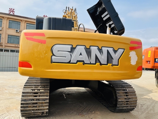 21 تن حفاری دست دوم استفاده شده Sany SY215C حفاری هیدرولیک 1CBM ظرفیت سطل