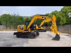 8 تن CAT 308E2 استفاده شده Caterpillar Excavator ژاپن ساخته شده استفاده شده CAT Crawler Excavator