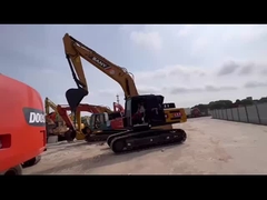 21 تن حفاری دست دوم استفاده شده Sany SY215C حفاری هیدرولیک 1CBM ظرفیت سطل