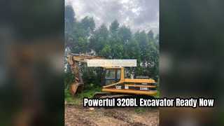 بیل مکانیکی قابل اعتماد 320BL برای فروش عملکرد سنگین